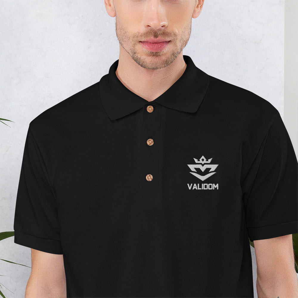 Validom Embroidered Polo Shirt